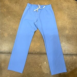 Figs Blue Livingston Scrub With Pants size small
